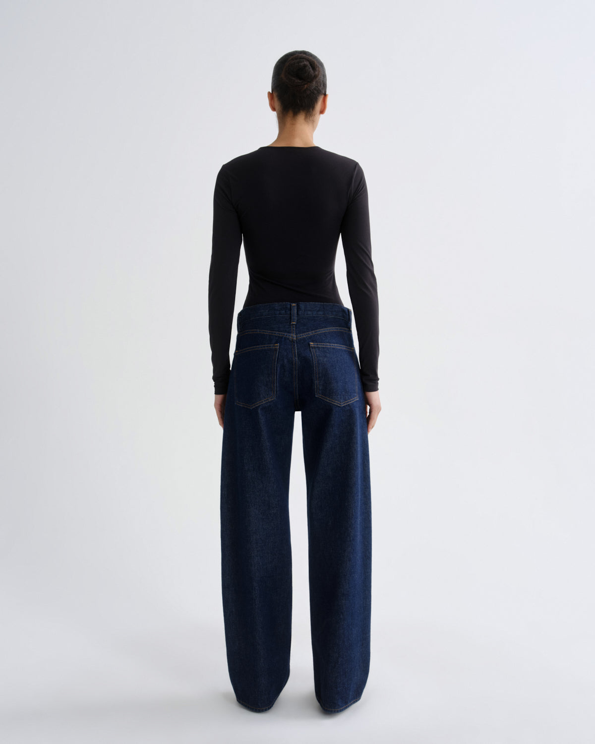 Women Arc Jean Loose Wide 32 in Rinse - Agolde
