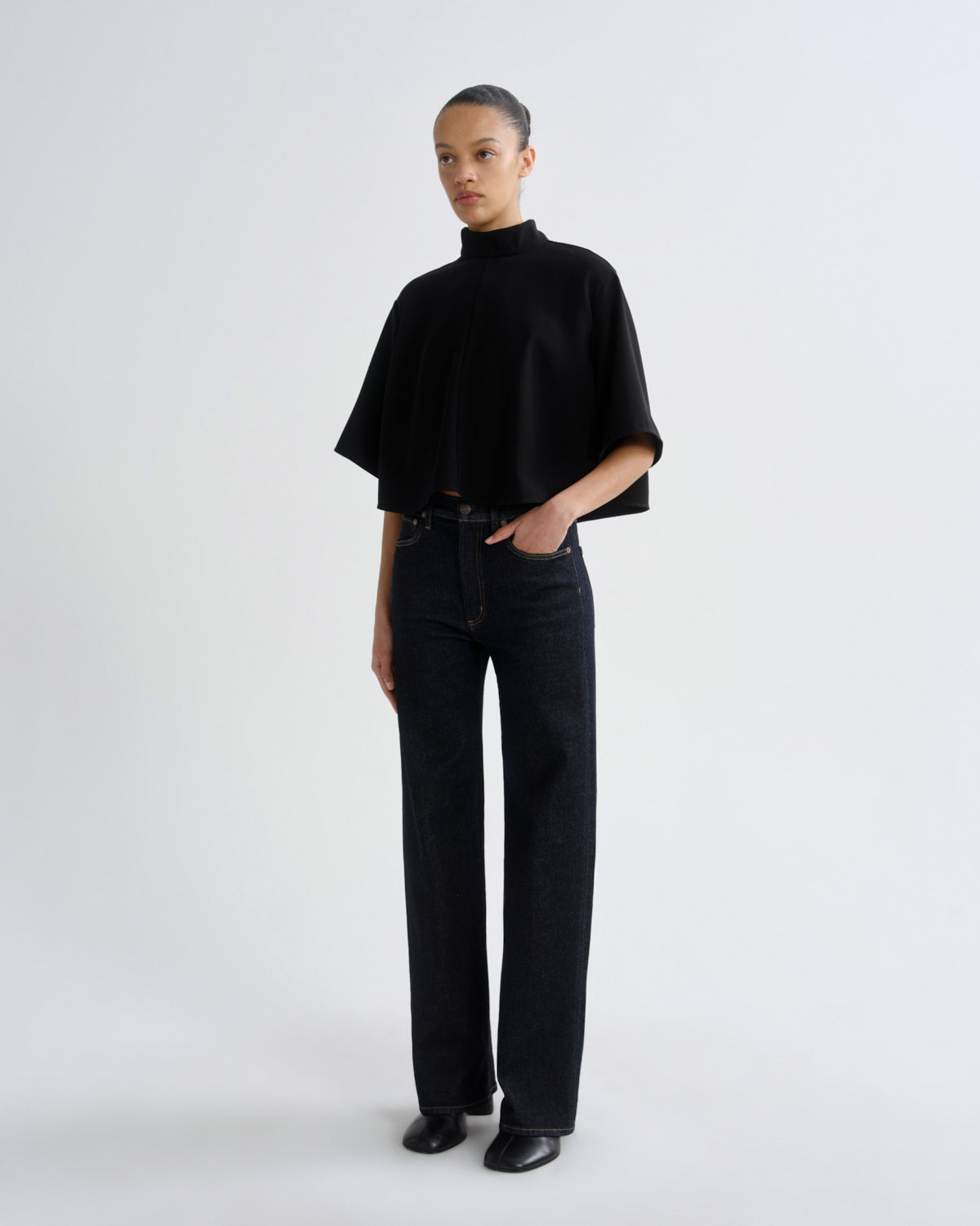Women Harper Straight Jean Comfort Stretch in Rinse - Agolde