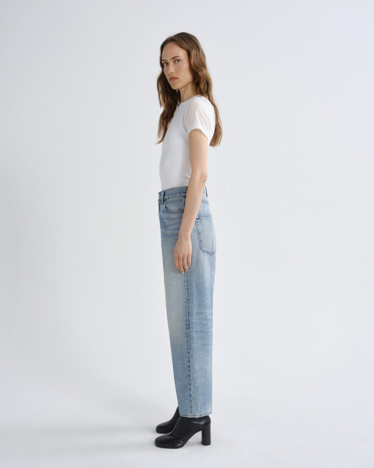 Women 80S Jean High Rise Vintage Taper in Orbital - Agolde