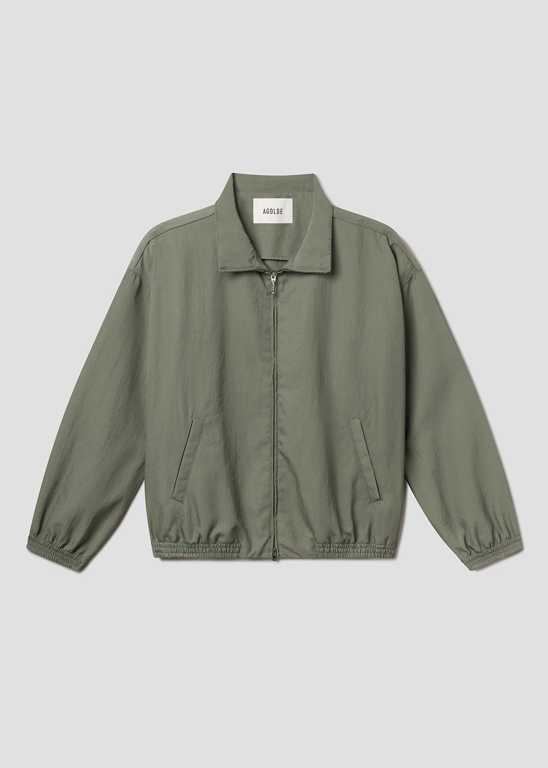 Men Marshall Windbreaker in Millstone - Agolde