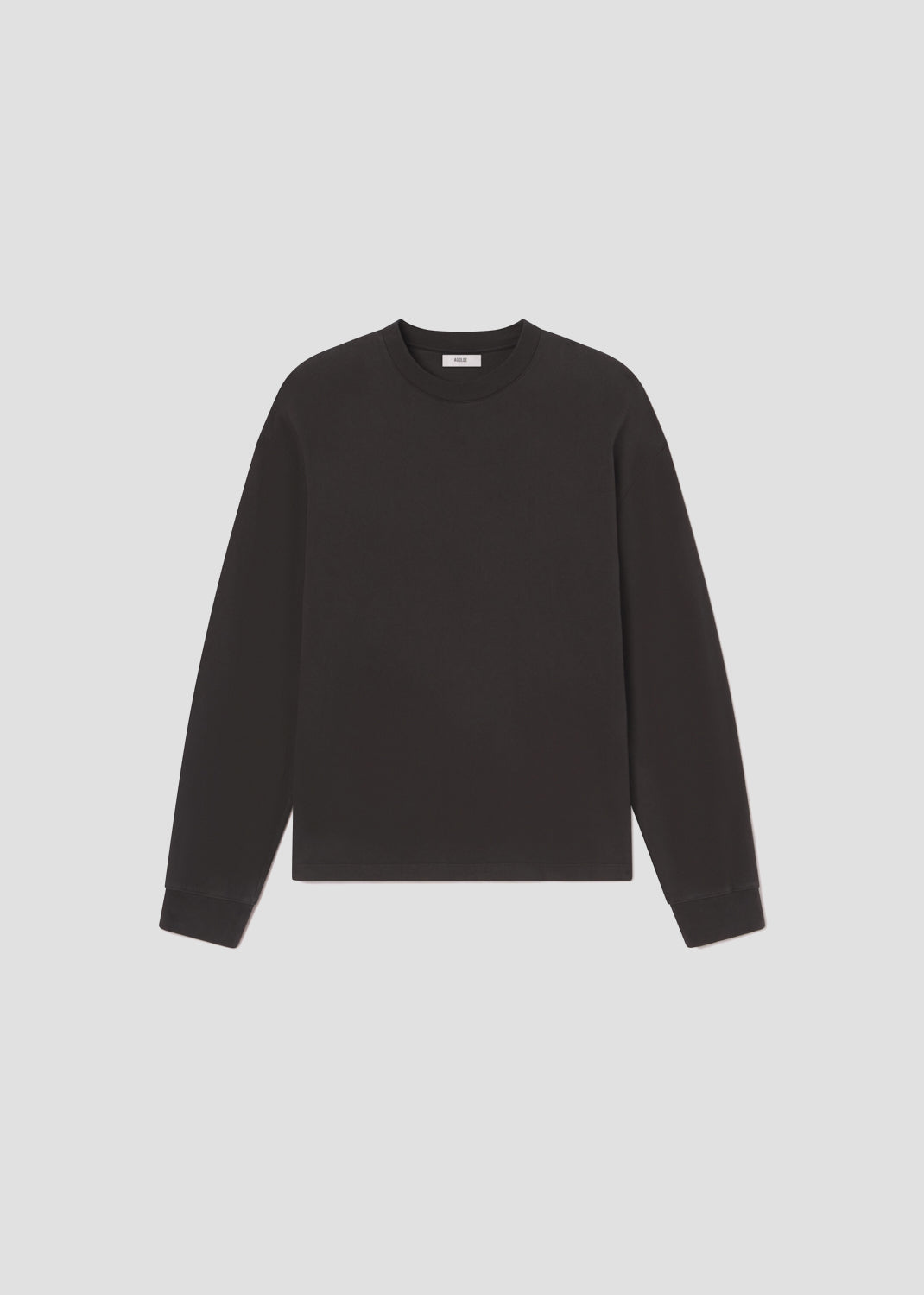 Men Asha Long Sleeve Mock Neck Tee in Cave - Agolde
