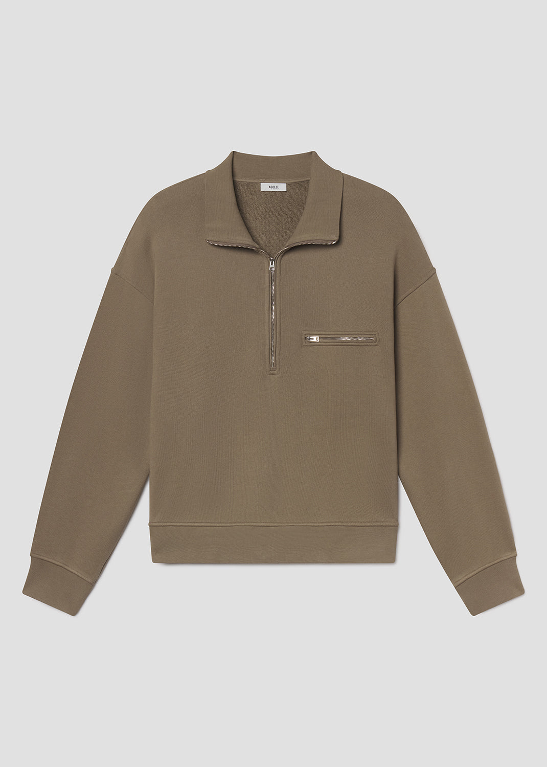 Men Pavillion Funnel Neck Sweatshirt in Trail - Agolde