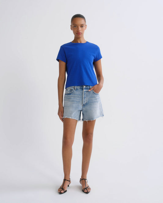 Women Nye Vintage Short in Post - Agolde