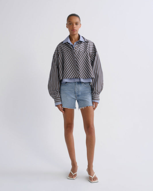 Women Parker Long Short in Replica - Agolde