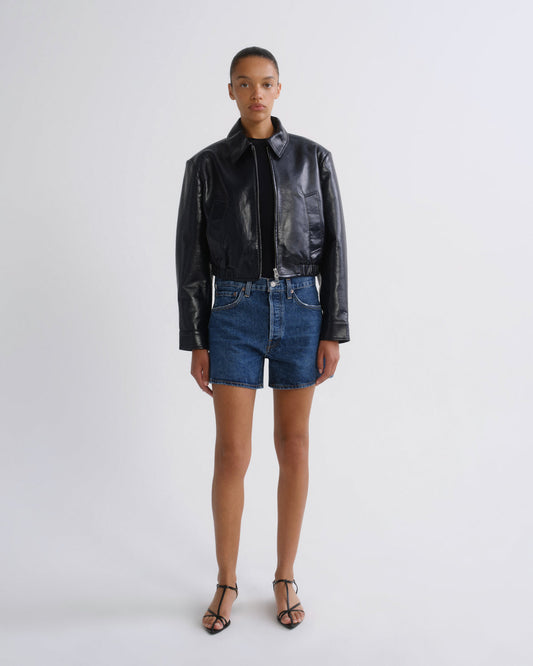 Women Parker Long Short in Enamour - Agolde