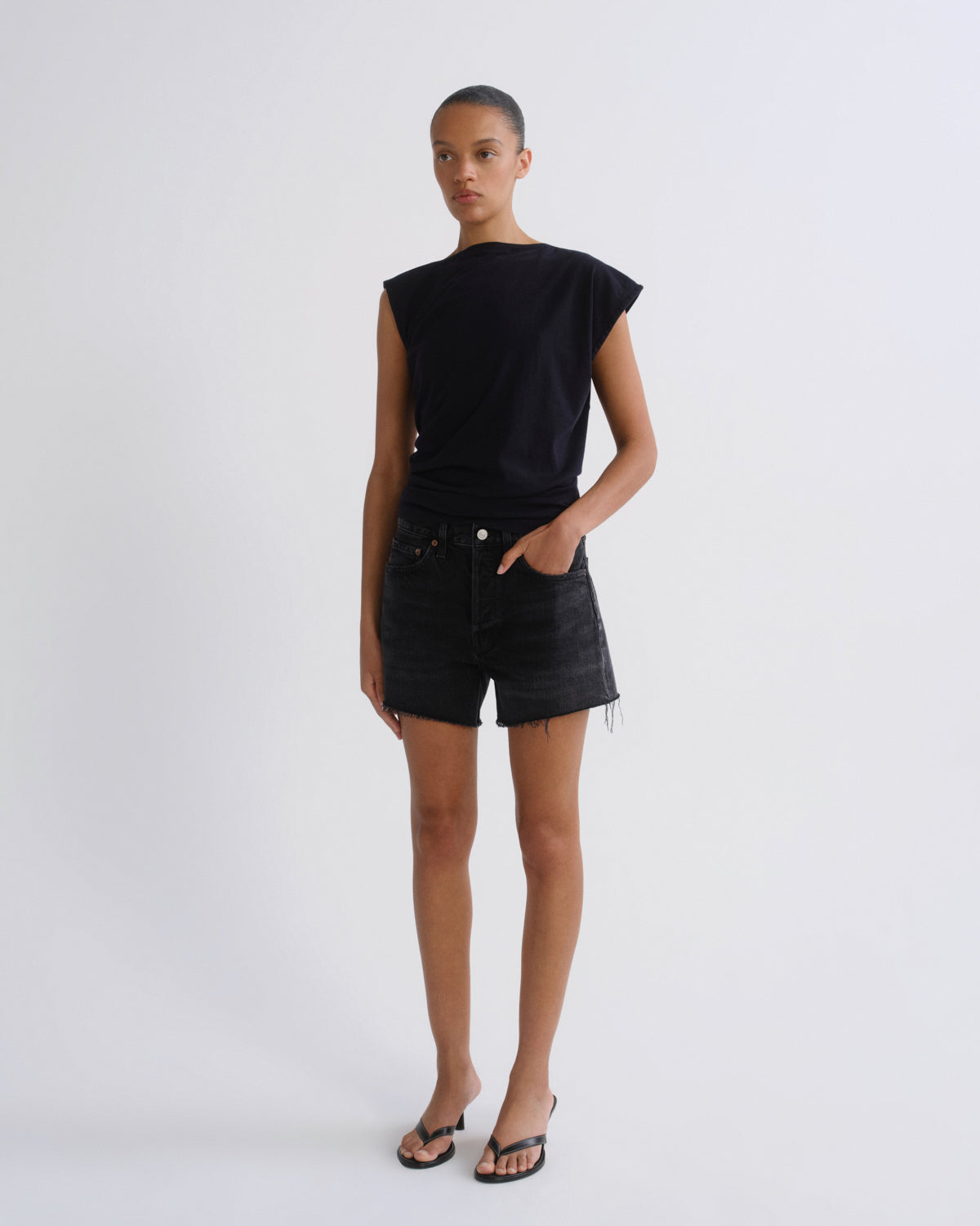 Women Parker Long Short (Weightless) in Fright - Agolde