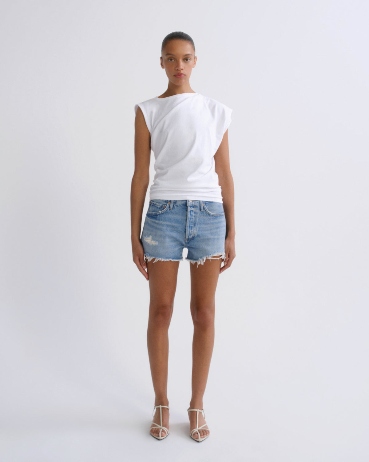 Women Parker Vintage Cut Off Short in Passage - Agolde