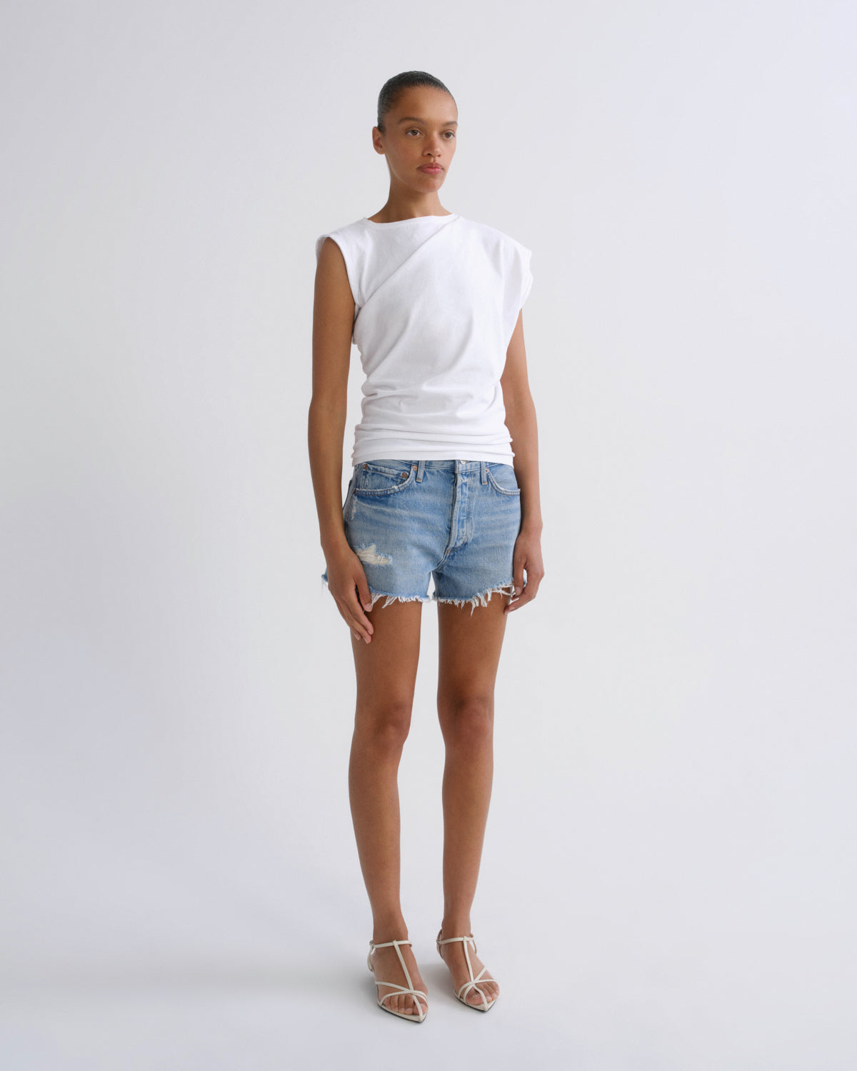Women Parker Vintage Cut Off Short in Passage - Agolde