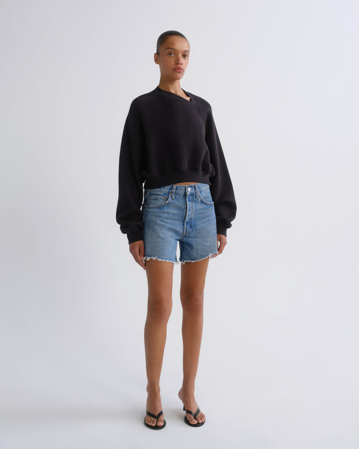 Women Parker Long Short in Fairway - Agolde