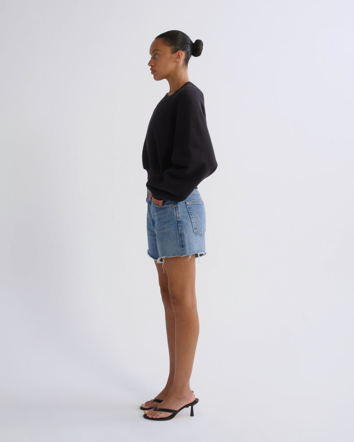 Women Parker Long Short in Fairway - Agolde