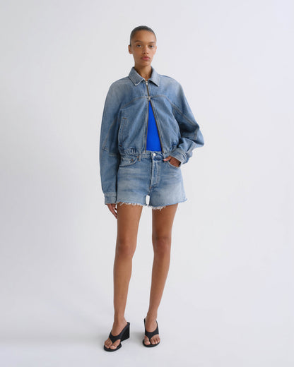 Women Parker Vintage Cut Off Short in Post - Agolde