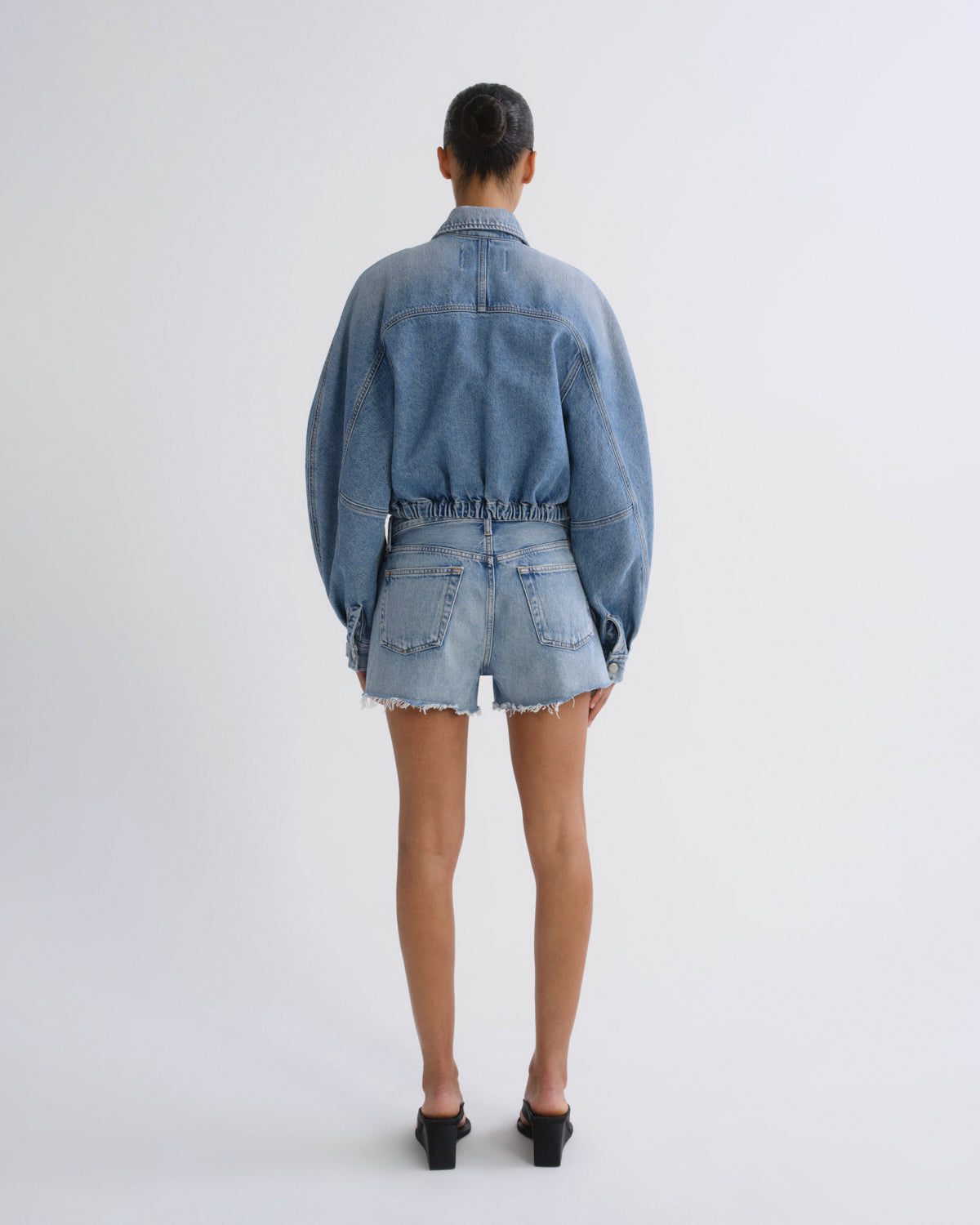 Women Parker Vintage Cut Off Short in Post - Agolde