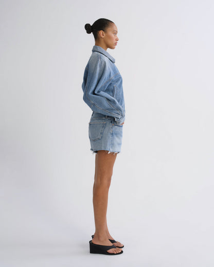 Women Parker Vintage Cut Off Short in Post - Agolde
