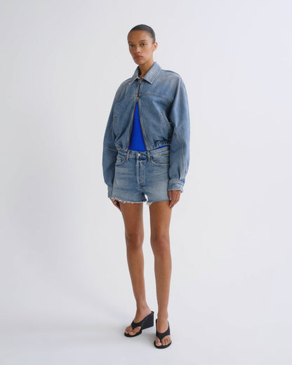 Women Parker Vintage Cut Off Short in Post - Agolde