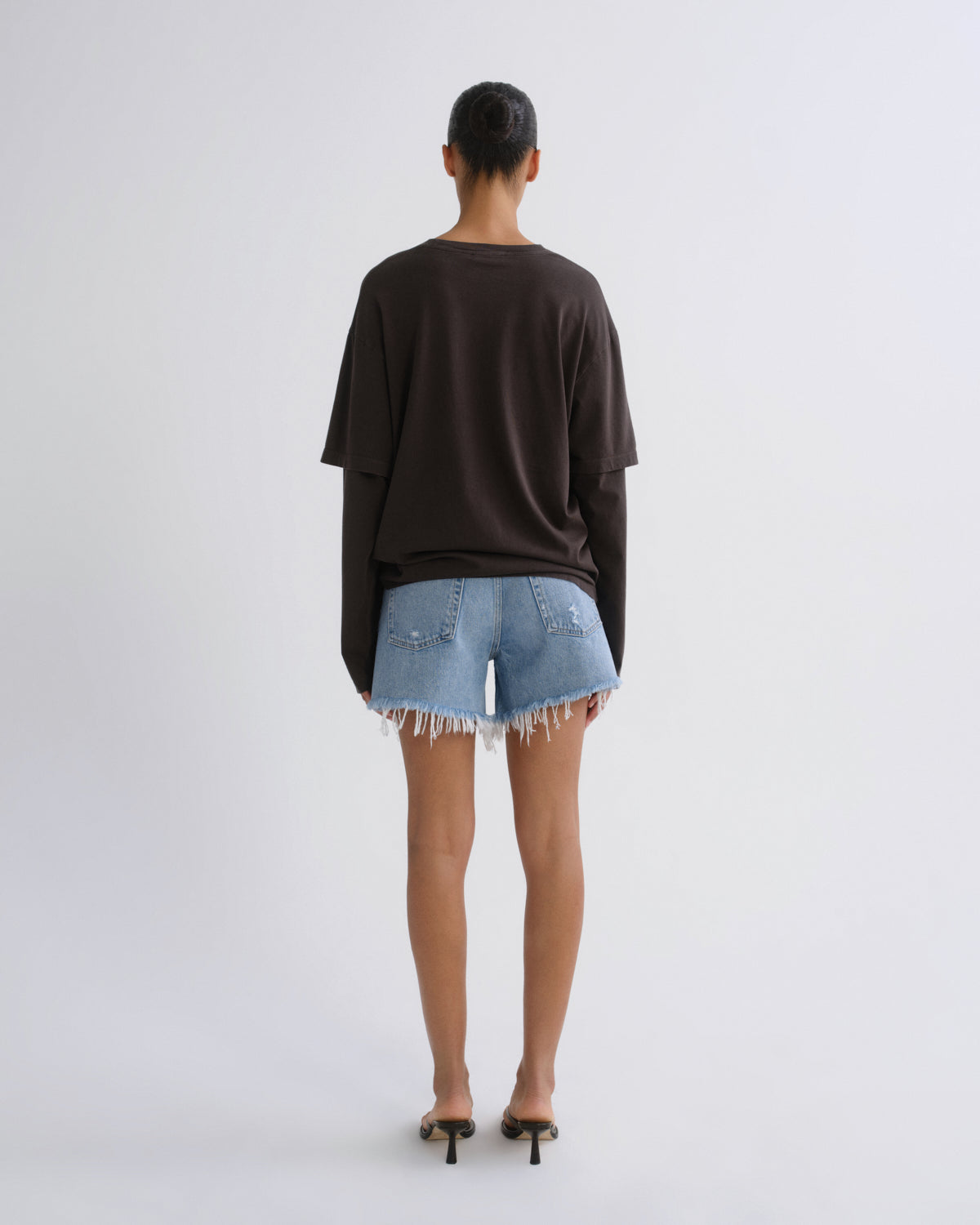 Women Parker Long Short in Swapmeet - Agolde