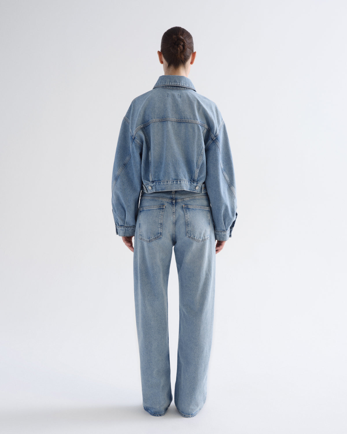Women Palmer Jacket (Weightless) in Space - Agolde