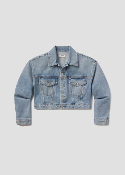 Women Palmer Jacket (Weightless) in Space - Agolde