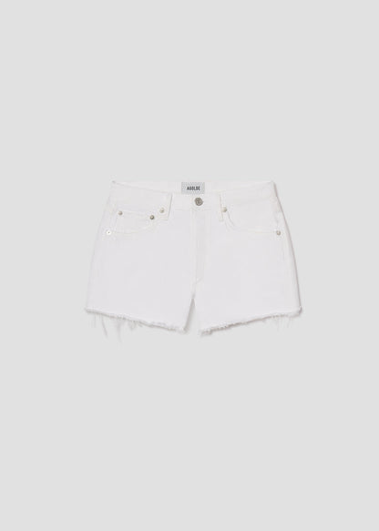 Women Parker Vintage Cut Off Short in Marshmallow - Agolde