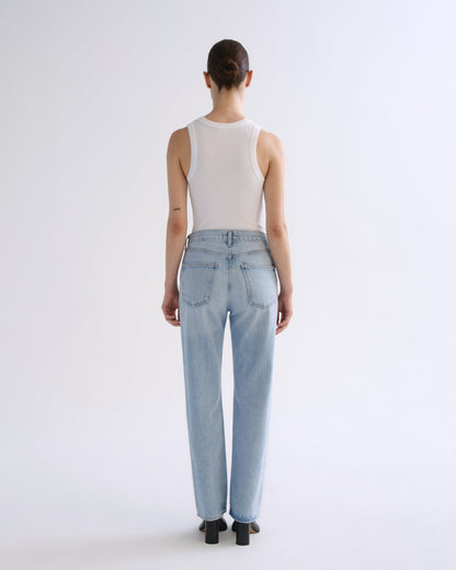 Women Lana High Rise Vintage Straight in Interim - Agolde