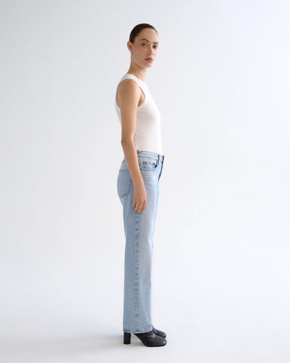 Women Lana High Rise Vintage Straight in Interim - Agolde
