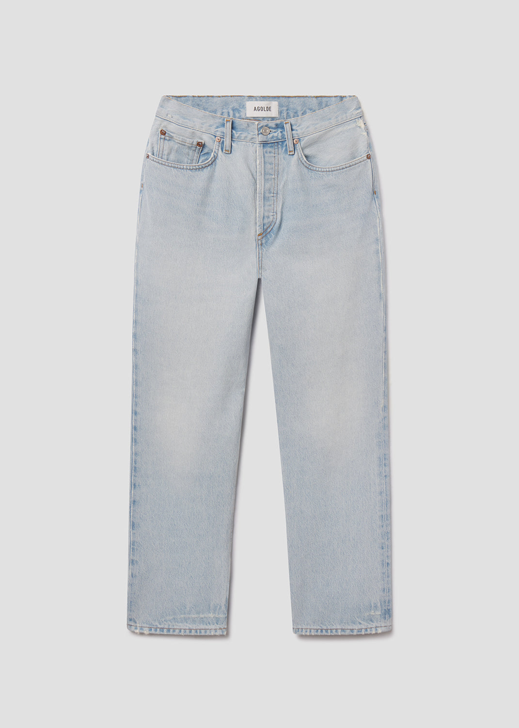 Women Lana High Rise Vintage Straight in Interim - Agolde