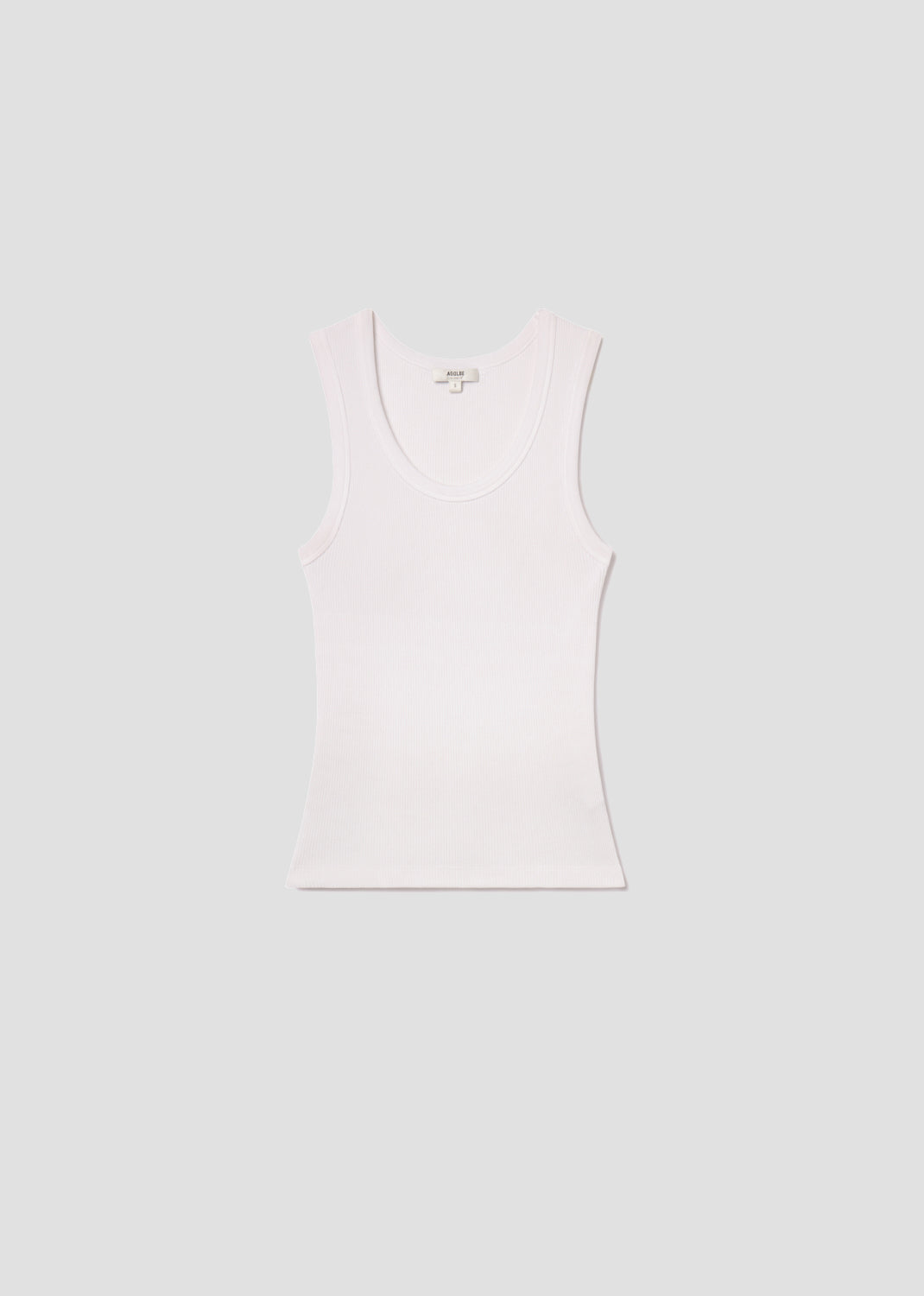 Women Poppy Tank in White - Agolde