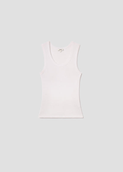 Women Poppy Tank in White - Agolde