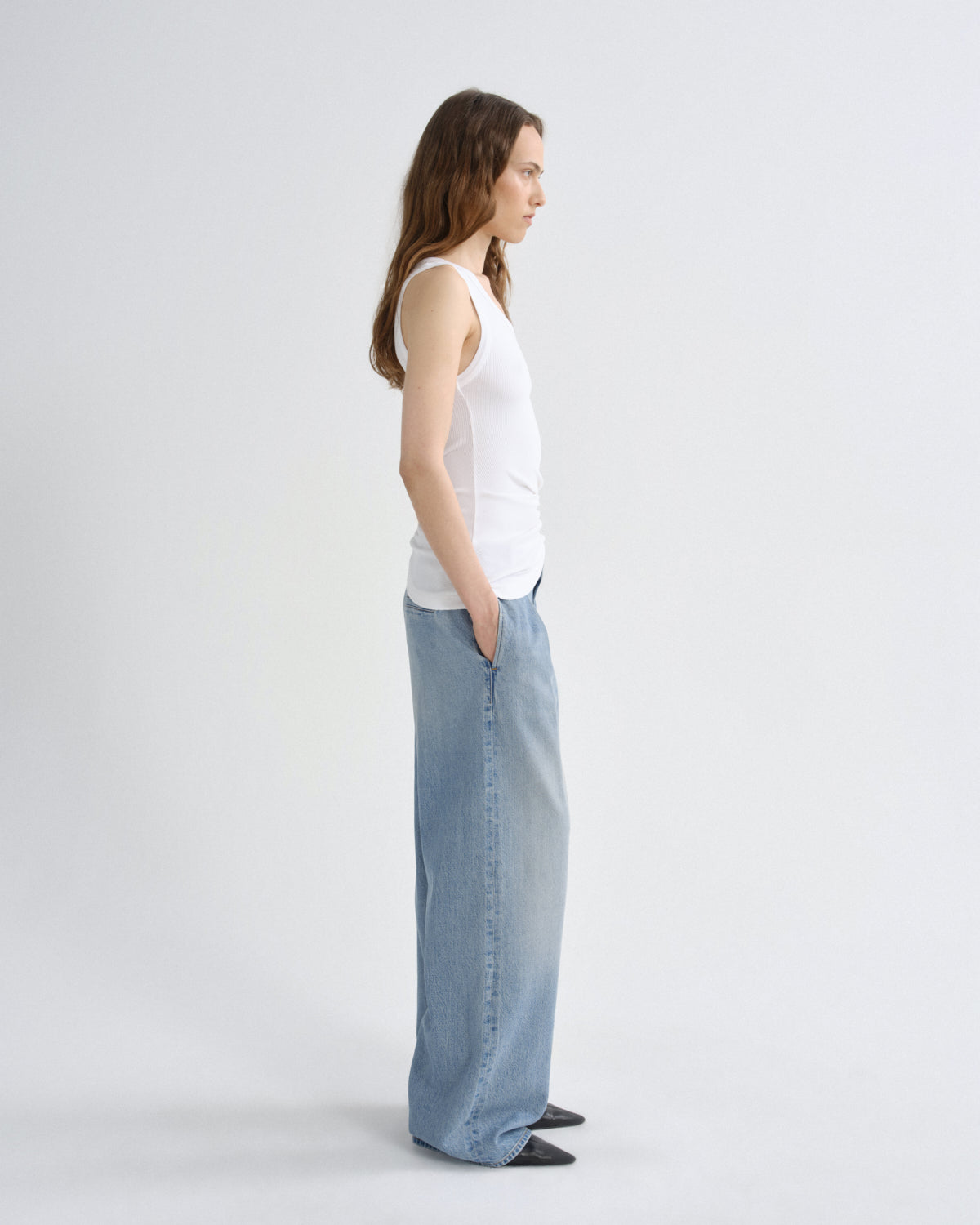 Women Ritmo Trouser (Flyweight) in Reset - Agolde