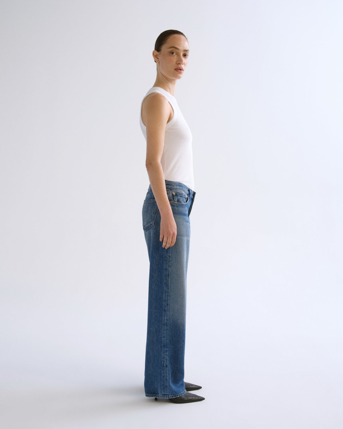 Women low rise loose expression - Agolde