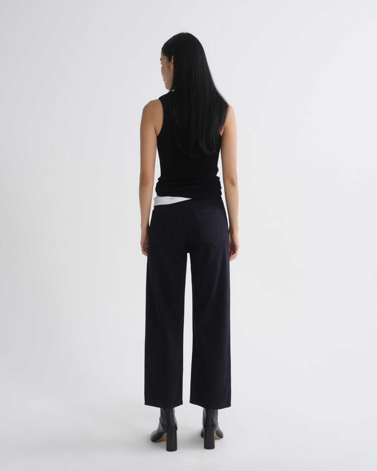 Women Ren High Rise Wide Leg in Obscura - Agolde