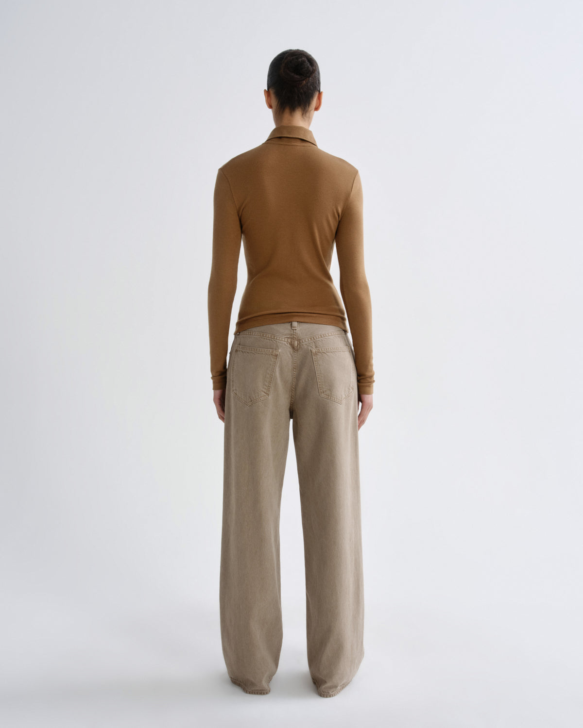 Women Low Slung Baggy in Trail - Agolde