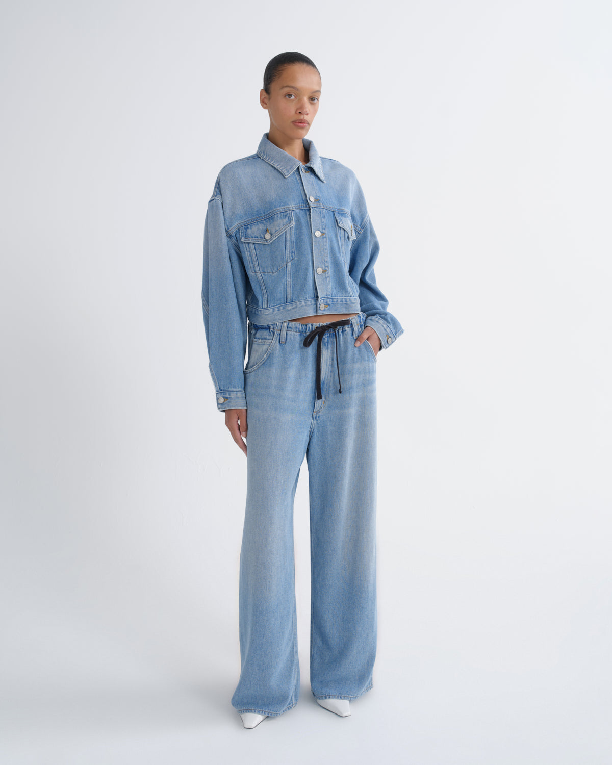 Women Palmer Jacket in Script - Agolde