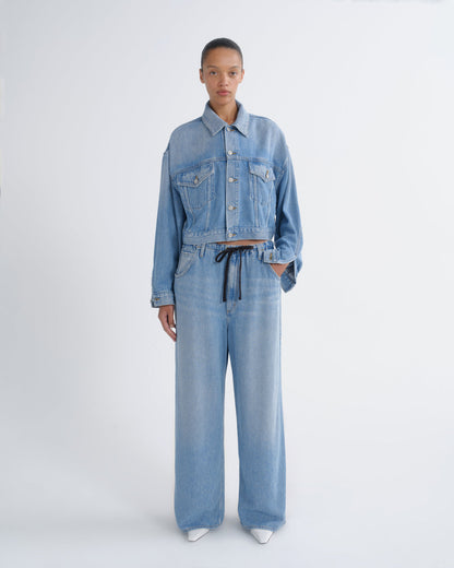 Women Shaw Jean in Script - Agolde