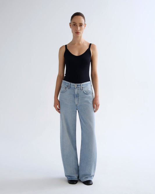 Women Low Curve Jean in Memory - Agolde