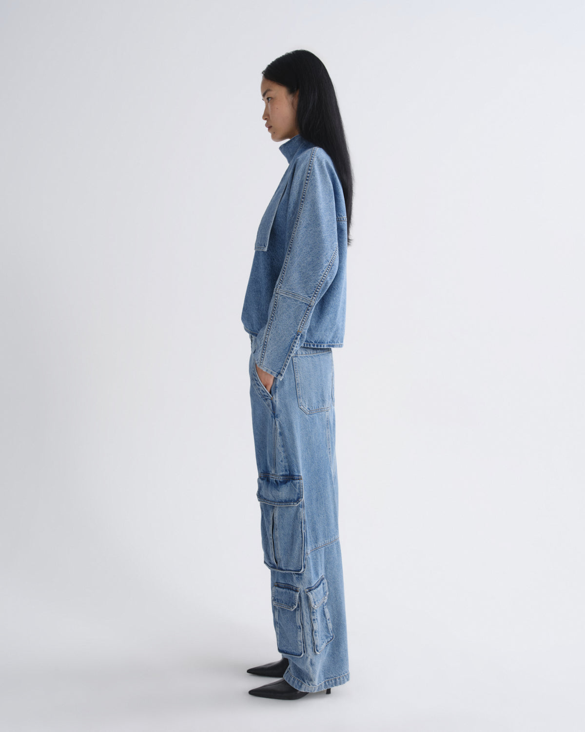 Women Kembra Top in Magnify - Agolde