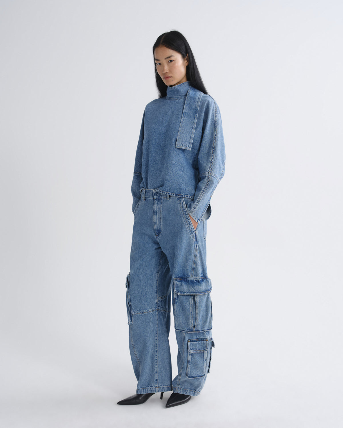 Women Kembra Top in Magnify - Agolde