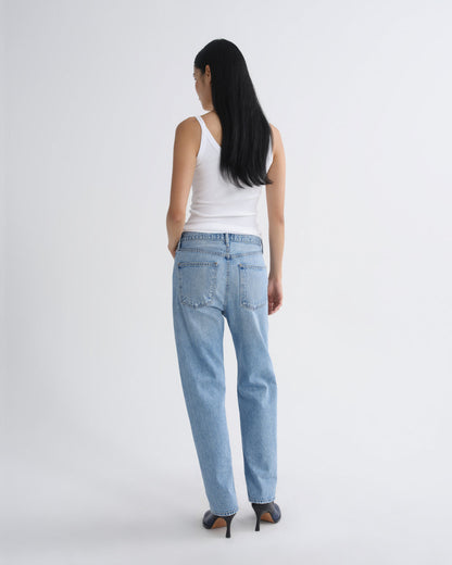 Women 90S Jean Mid Rise Loose in Stream - Agolde