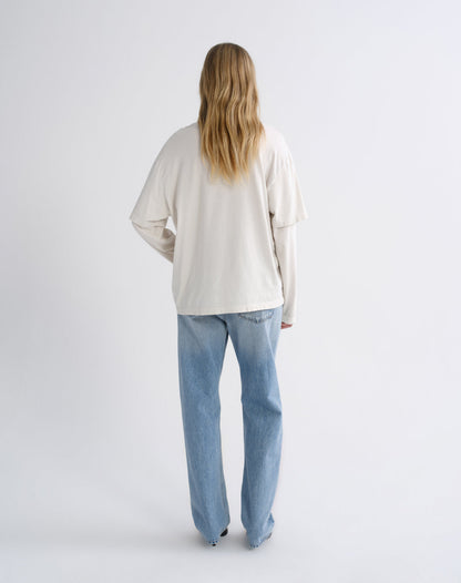 Women 90S Jean Mid Rise Loose 32 in Stream - Agolde