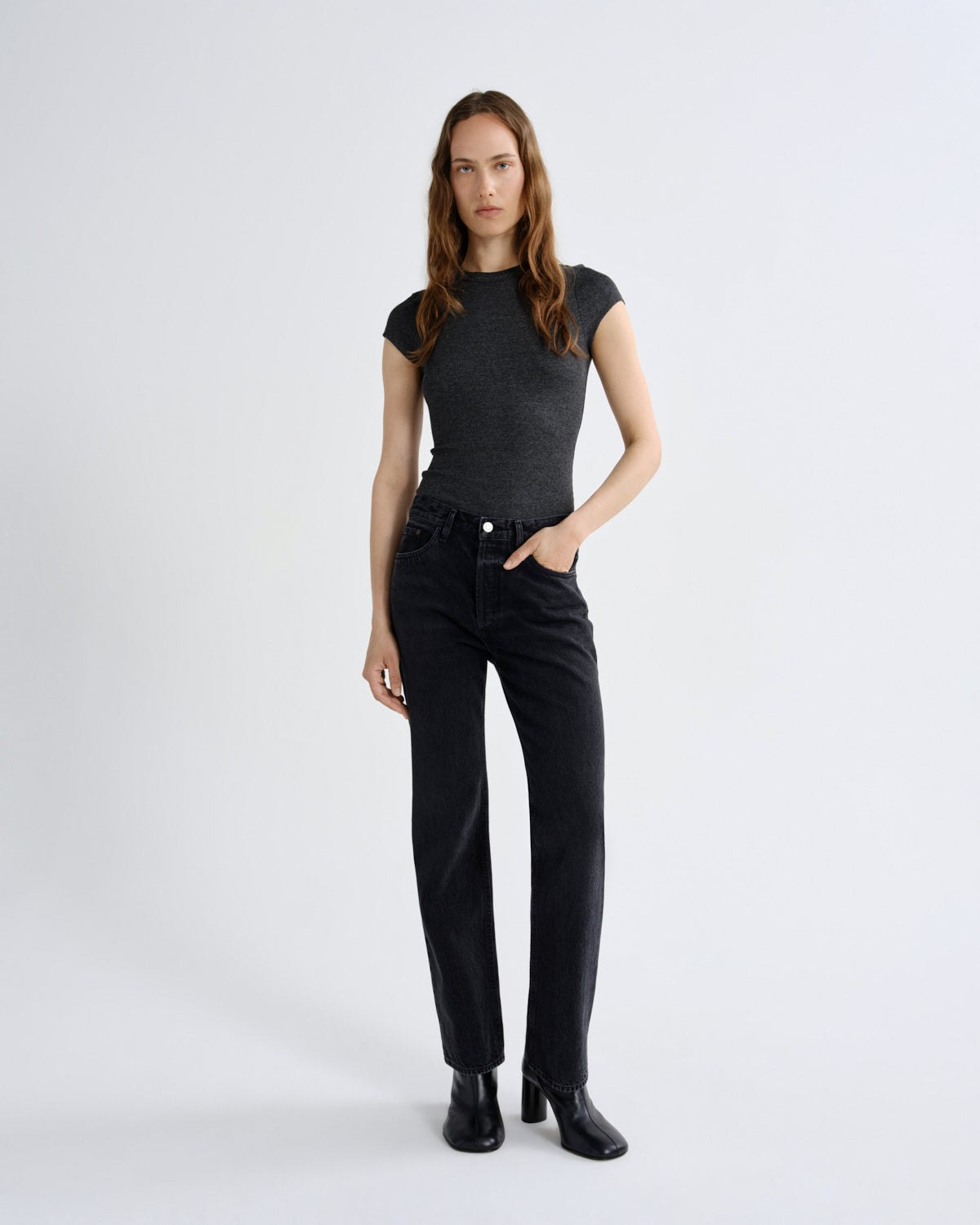Women Lana Jean Weightless in Vanta - Agolde