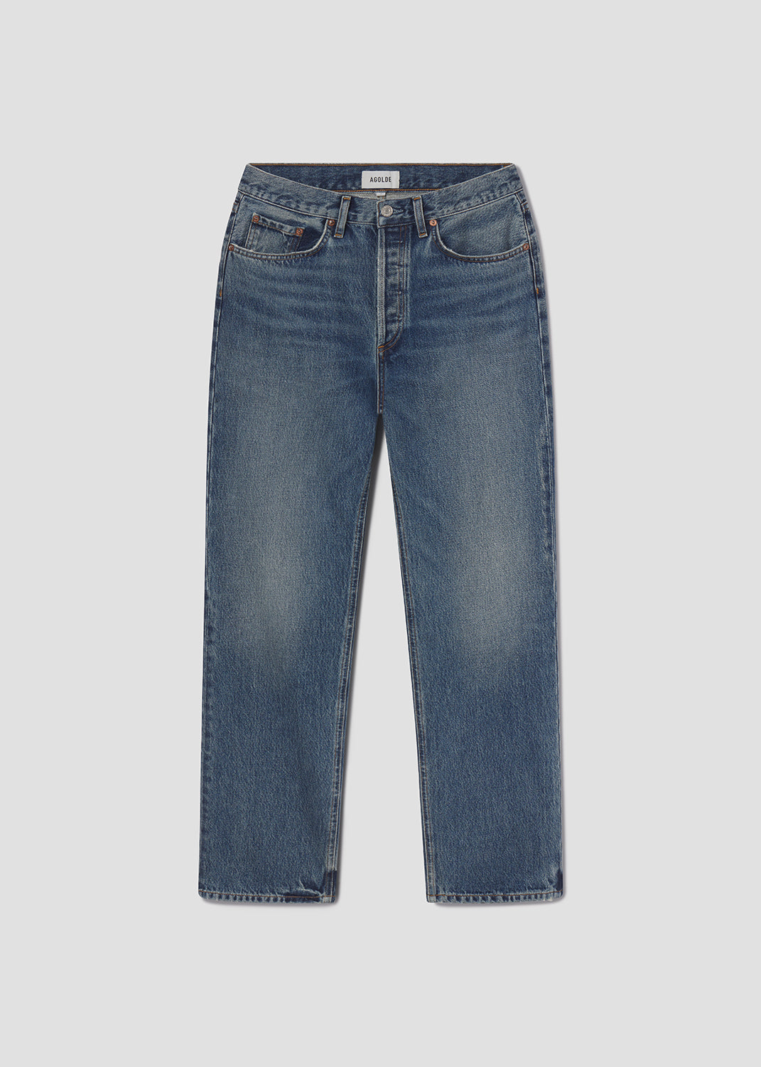 Women Lana High Rise Vintage Straight in Liberty - Agolde