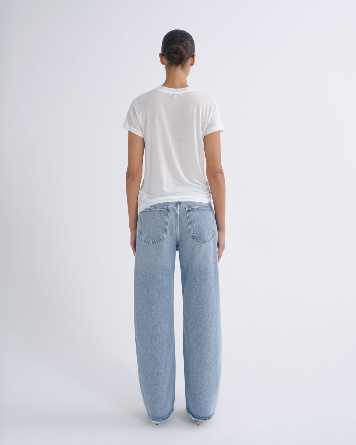 Women Low Curve Jean in Force - Agolde
