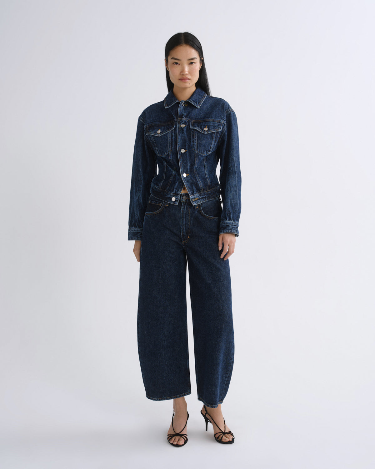 Women Low Curve Crop Jean in Pendulum - Agolde