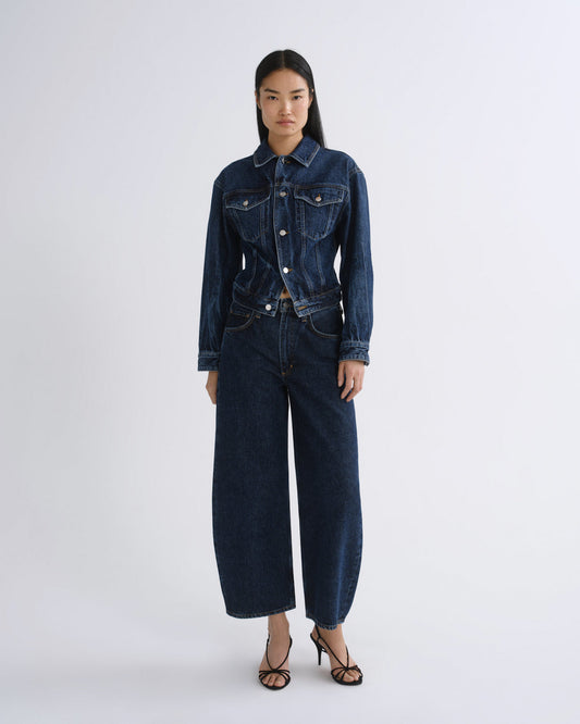 Women Low Curve Crop Jean in Pendulum - Agolde