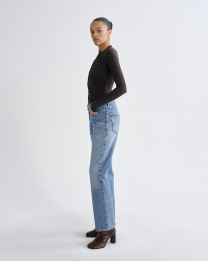 Women Lana High Rise Vintage Straight in Brink - Agolde