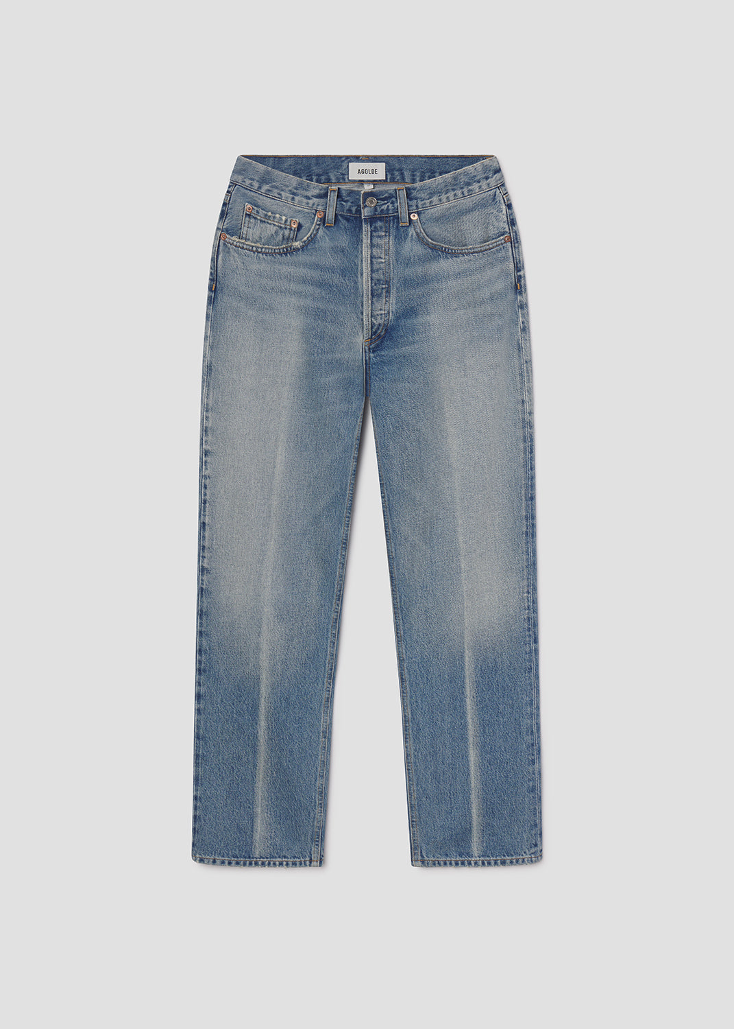 Women Lana High Rise Vintage Straight in Brink - Agolde