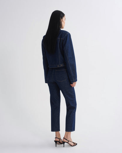 Women 90's Pinch Waist Crop (Comfort Stretch) in Reissue - Agolde