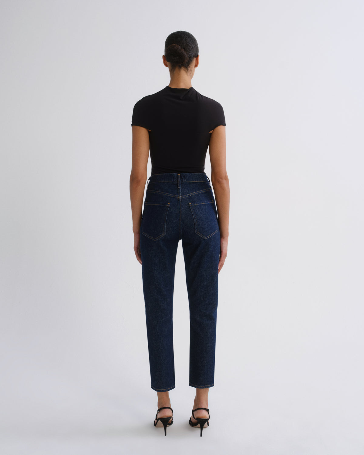 Women Riley Crop High Rise Straight in Reissue - Agolde