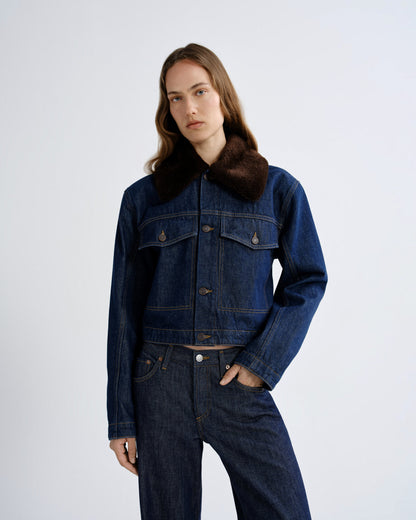 Women Walker Jacket in Rinse - Agolde