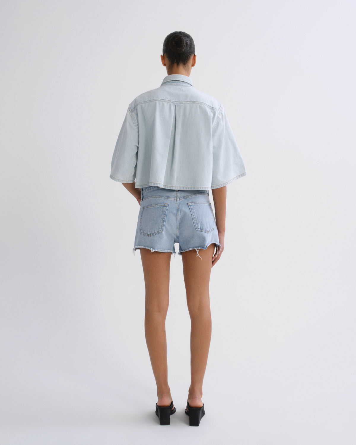 Women Parker Vintage Cut Off Short in Comeback - Agolde
