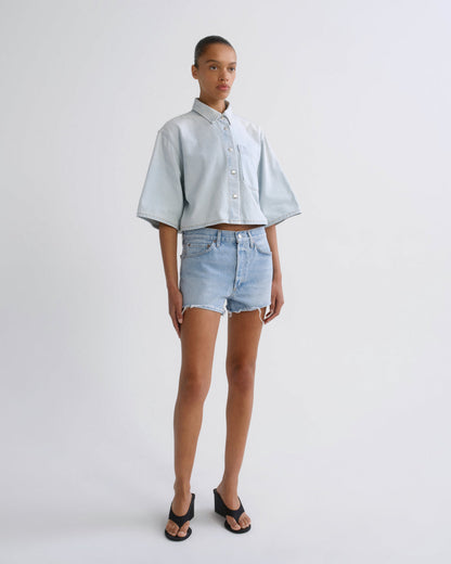 Women Parker Vintage Cut Off Short in Comeback - Agolde